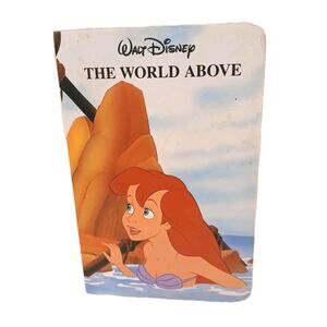 Disney The World Above Paperback Thin Book Children Girl Kids Story